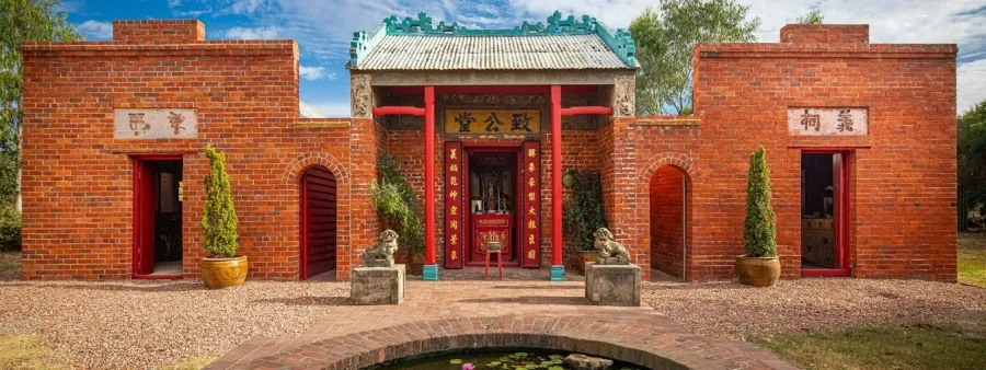 item image 441 album của tour Chùa phật ngọc Bendigo và hoa