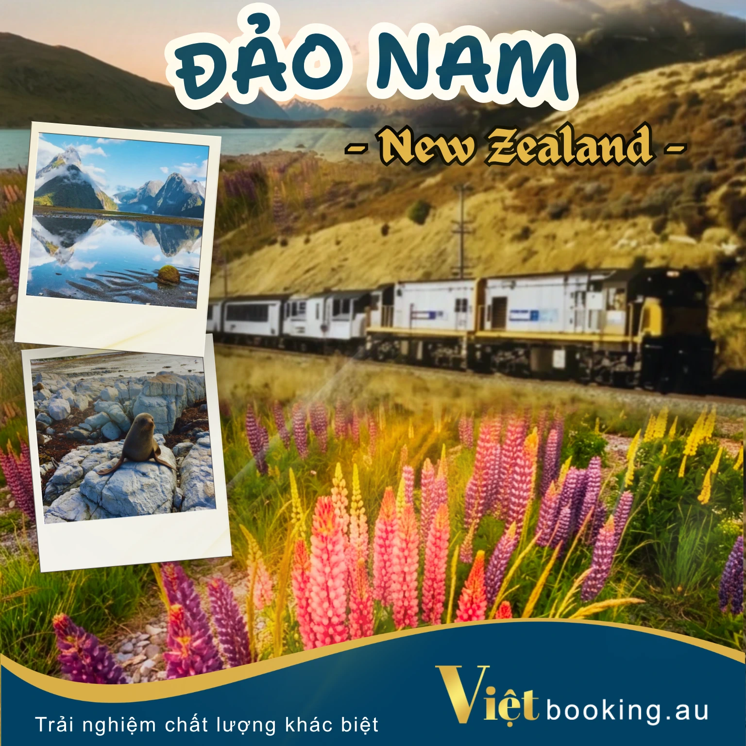Đảo Nam - New Zealand 6 ngày