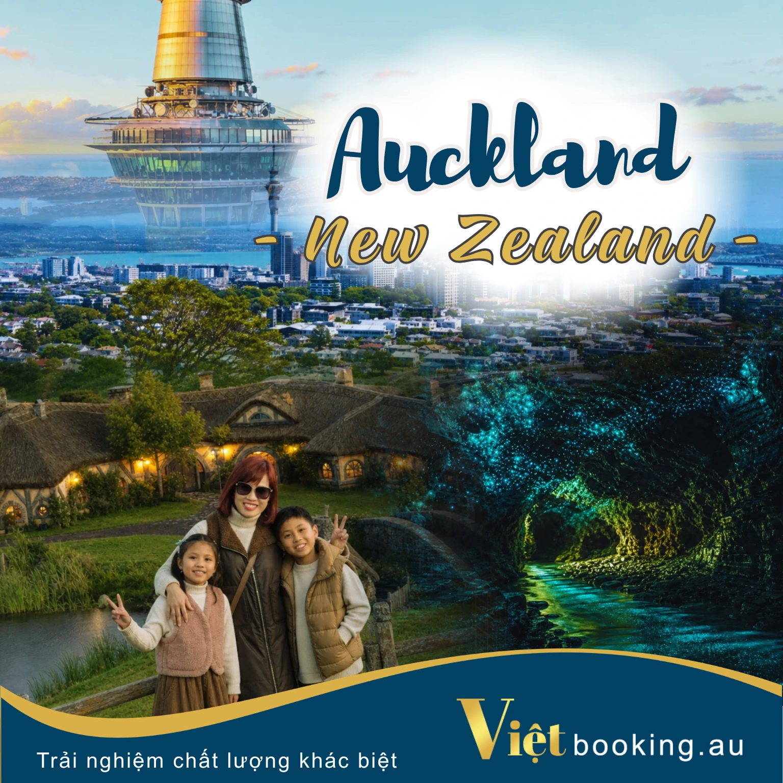 Auckland 4 ngày 3 đêm